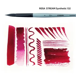 ROSA STREAM 132 sintetična okrogla krtača | Različne velikosti