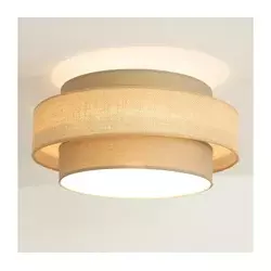 Brilagi - Stropno svetlo RESNA 1xE27/60W/230V O 40 cm braon/bež