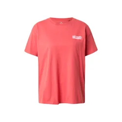 RIP CURL Majica OCEAN BREAK  roza / rdeča