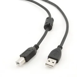 GEMBIRD CCF-USB2-AMBM-6 Gembird USB 2.0 A-plug B-plug ferit kabl za stampac 1.8m
