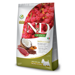 N&D Quinoa hrana za pse - Skin & Coat Duck MINI 2.5kg
