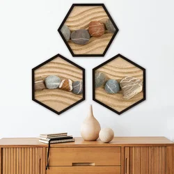 Wallity Uokvirena slika 6GEN150269, 35x35 cm, 3 dijela