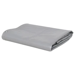 vidaXL Ponjava 650 g/m2 1,5x20 m siva