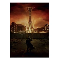 Fallout New Vegas art print, A3