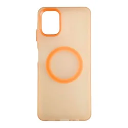 Maska silikonska Magsafe FLURO COLOR za Samsung A06/ narandžasta