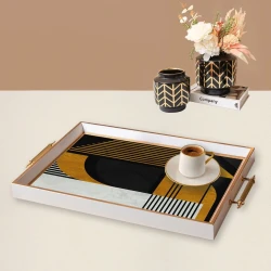 Aberto Design Poslužavnik TPB9936 50 x 29 x 3.5 cm, Šareni