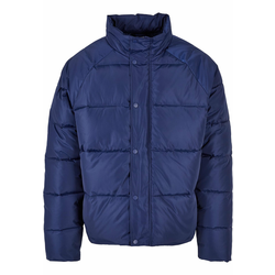 Urban Classics Zimska jakna Raglan, modra