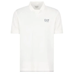EA7 za moške. 7M000167_AF13756 Polo Tenis Pro bela (XL), Priložnostno, Šport, Večnamenski šport, Poliester, Kratek rokav