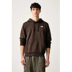 The North Face pulover s kapuco moški z bombažem Evolution