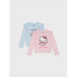 Sinsay - Pamučna majica sa printom Hello Kitty - šareno