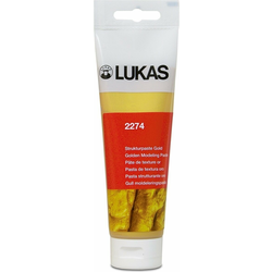 Lukas Acrylic Medium Strukturna pasta 125 ml Gold