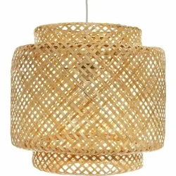 Atmosphera - Luster na lanku LIBY 1xE27/40W/230V bambus
