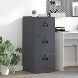 Kabinet za datoteke s ladicama Antracit 44 x 50 x 106.5 cm
