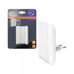 Osram - LED noćno svetlo sa senzorom sumraka LUNETTA LED/0,3W/230V