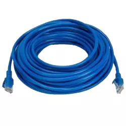 FAST ASIA Mrežni kabl 5m (Plavi) CAT.6 UTP RJ 45 Patch (Ravni) Licnasti