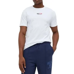 shumee Moška majica Tommy Jeans Regular Fit, bela, velikost M