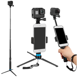 Selfie stick / tripod Telesin for sport cameras (GP-MNP-090-S) (713541250277)