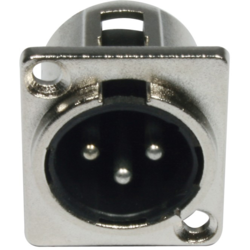 American Audio Accu-Cable AC-C-XM3 XLR 3pin male panel metal priključak