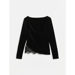 VERO MODA Majica VMRikke črna
