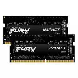 Kingston FURY Impact 64GB komplet (2x32GB) DDR4-2666 CL16 SO-DIMM memorija za igre