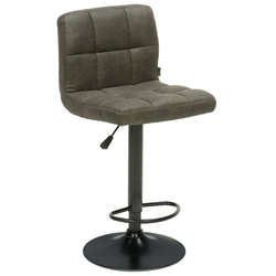 BARSKA STOLICA siva, crna metal, tekstil