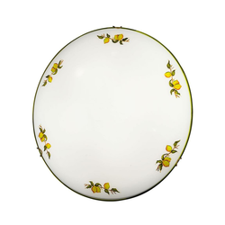 Kolarz 731.13.4.116 - Plafonsko svetlo NONNA 3xE27/60W/230V, prečnik 50 cm, sa motivom limuna