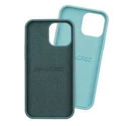 JUST IN CASE Set dve maske za telefon iPHONE 13 Pro Max zelene