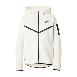 Nike Sportswear Jopa na zadrgo TECH FLEECE 2 črna/bela