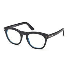 Tom Ford Muški okvir za dioptrijske naočare Blue block 0FT6081-B 151, Crni