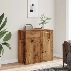 Komoda boja staro drvo 80 x 36 x 75 cm od konstruiranog drva