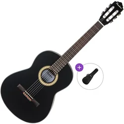 Pasadena PC-100 Basic SET 4/4 Black Klasična kitara