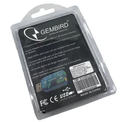 CMP-SOUNDUSB13 ** Gembird USB 5.1 3D zvucna karta, zamenjuje audio kontrolor u PC (SC-USB-01) (223)