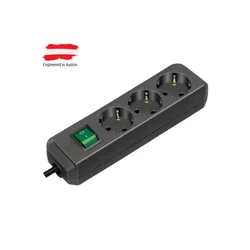 BRENNENSTUHL Razvodnik sa 3 mesta 3m 1.5mm2 + prekidač