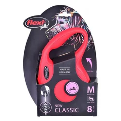 Flexi Povodac New Classic M Cord 8m - Crvena