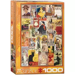 Eurographics - Puzzle Theater & Opera Vintage Posters - 1 000 kosov