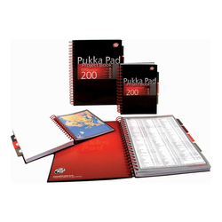 Spiralna bilježnica Pukka Pad Project Book Business, A5 crte