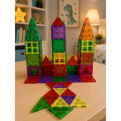 Magnetne Kocke Magnetni konstruktor Geometry 83 dela Magnetne kocke ( SW12758 )