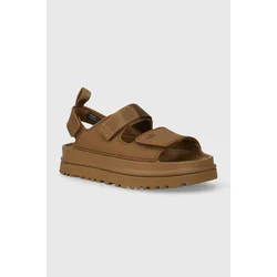 Otroški sandali UGG GOLDENGLOW rjava barva