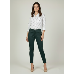 Elit Fashion Ženske pantalone 7/8, Maslinaste