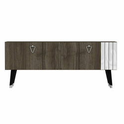 Hanah Home HANAH HOME Tarab - Walnut TV omarica, (20864982)