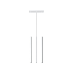 Sollux SL.0466 - luster na sajli PASTELO 3xG9/8W/230V bela