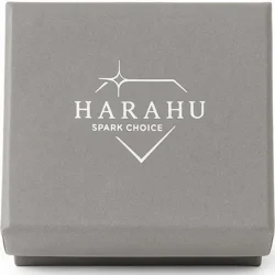 Poklon kutija HARAHU - Siva / 5x5cm KP38489