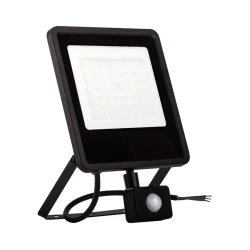 LED spoljašnji reflektor sa senzorom LED/50W/230V 4000K IP65 crna