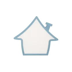 LED Dečija stona lampa HOUSE LED/10W/230V plava