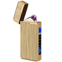 Električni upaljač s USB punjenjem - Zlatna KP25696
