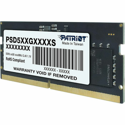 Pomnilnik SODIMM DDR5 16GB 5600MHz Patriot Signature Line, PSD516G560081S