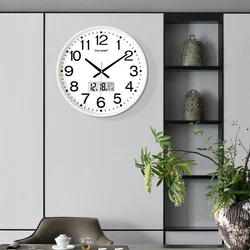 Compas Zidni sat 3439A, 41 cm, Beli