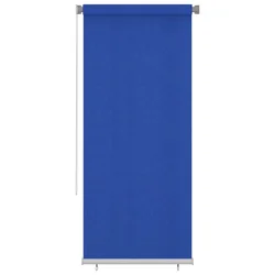 Vanjska roleta za zamračivanje 100 x 230 cm plava HDPE