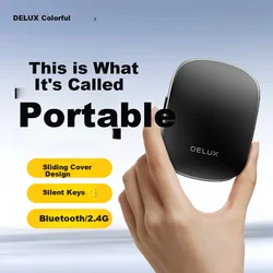 Delux Bežični miš, Bluetooth, Crni