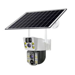 Kamera za video nadzor 2, WiFi, Solarna, PTZ, Dvostruki objektiv, 2MP+2MP